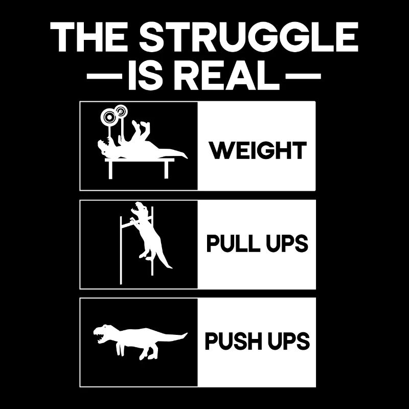 Der Kampf Ist Ein Echtes T-Rex Dinosaurier Fitness