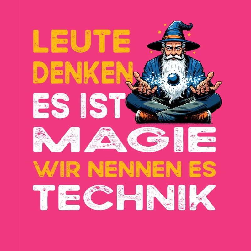 People think magic, technology, science