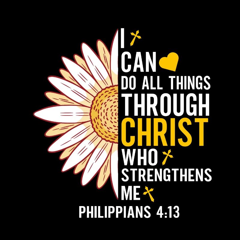 Ich Kann Alle Dinge Durch Christus Daisy Blume Tun
