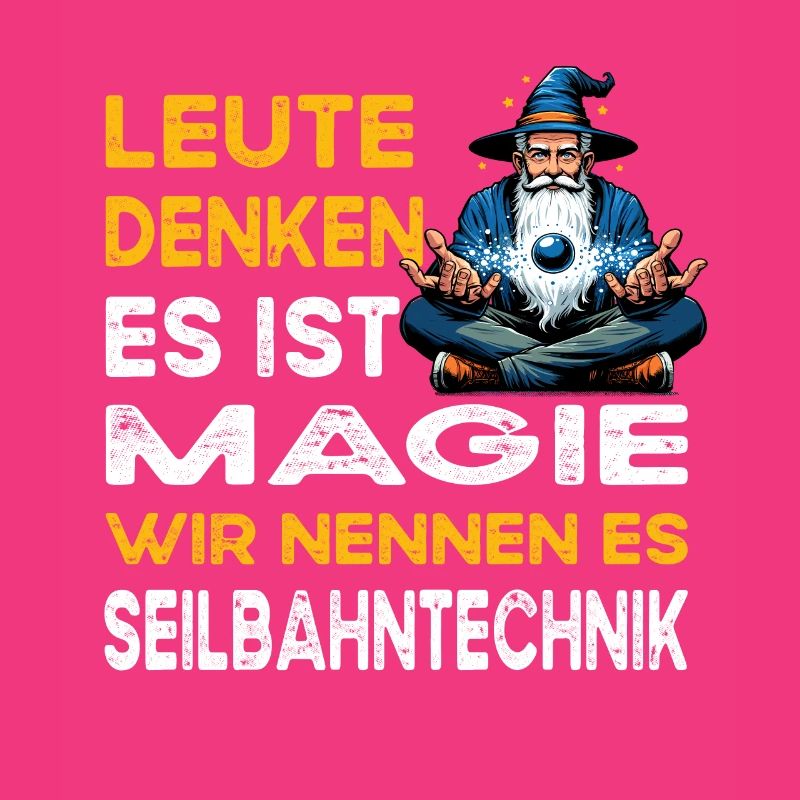People Thinking Magic Ropeway Technology