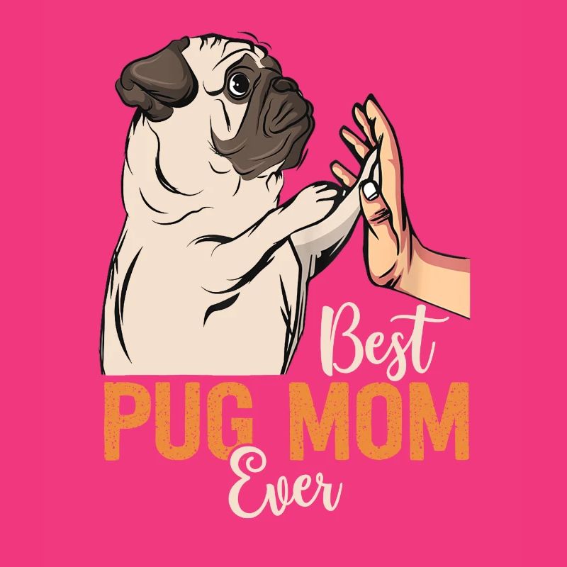Beste Mopsmutter aller Zeiten Mops-Pullover Mopsmutter Mama Mopsmutter