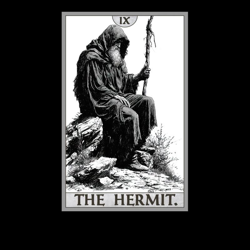 Tarotkarten Tarotkarte The Hermit Der Eremit