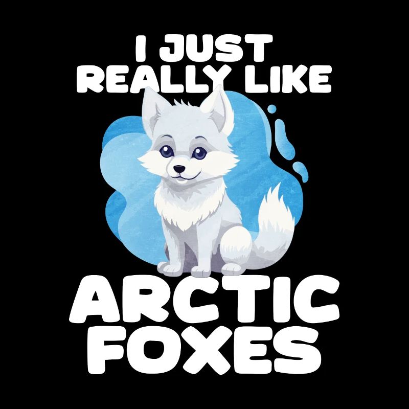 Cadeau mignon renard arctique