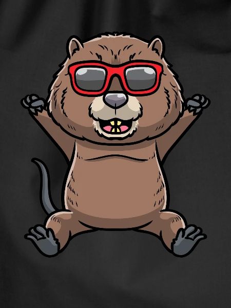 Dancing muskrat rodent