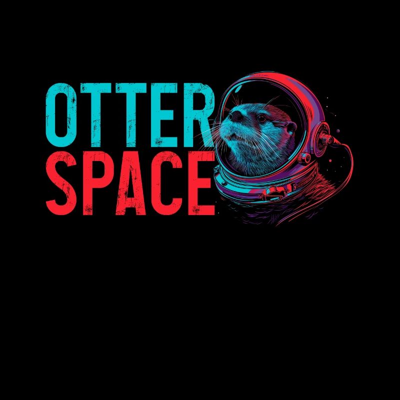 Otter Space Lustig Otter Astronaut