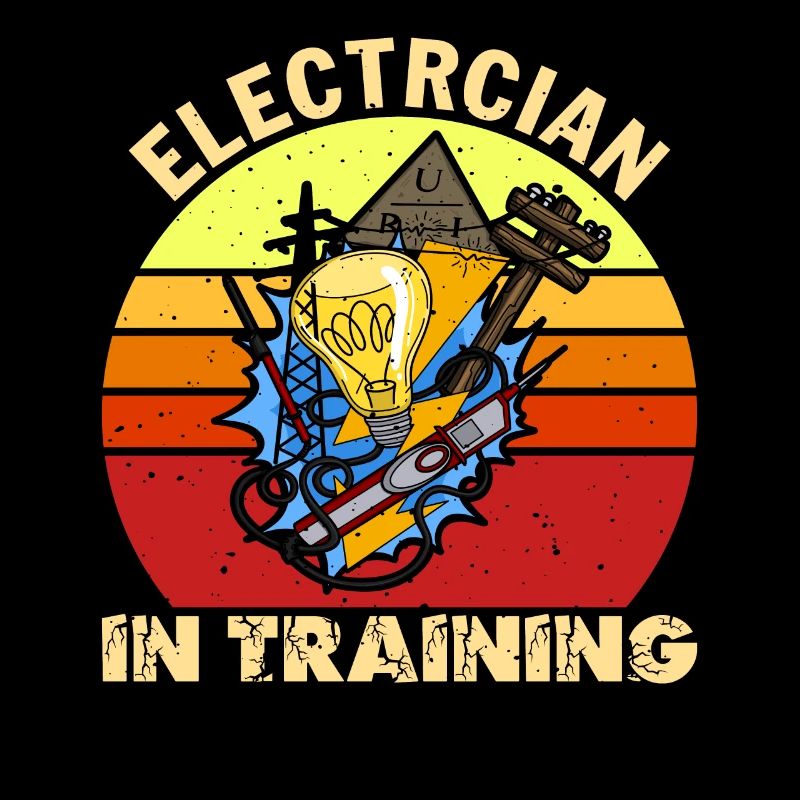 Électricien en formation Technicien d’éclairage Profession de lampe