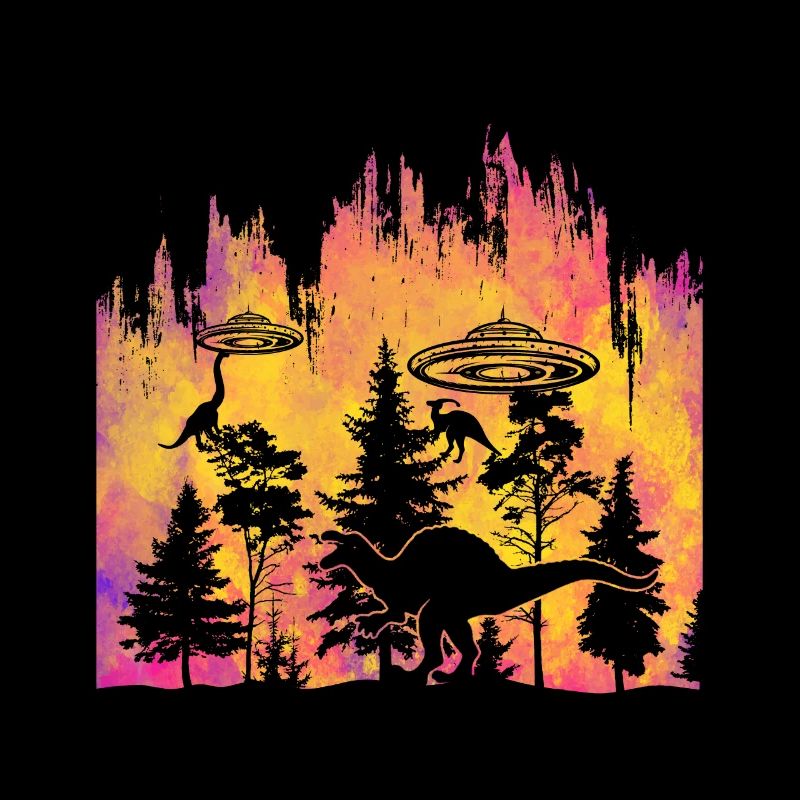 Alien Dinosaur UFO Abduction