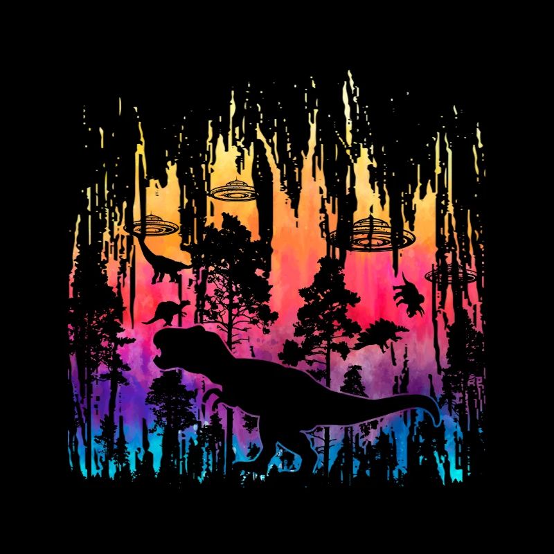 Alien Dinosaur UFO Abduction