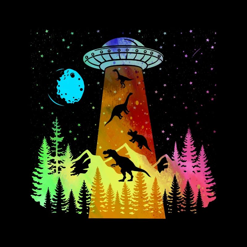 Alien Dinosaur UFO Abduction