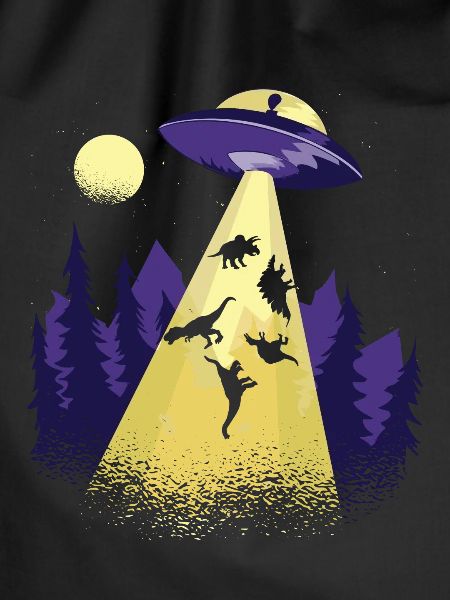 Alien Dinosaur UFO Abduction