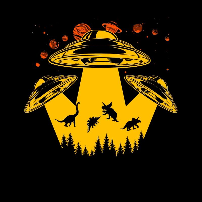 Alien Dinosaur UFO Abduction