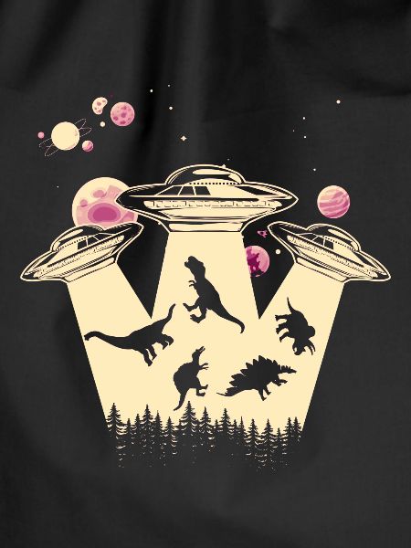 Alien Dinosaur UFO Abduction