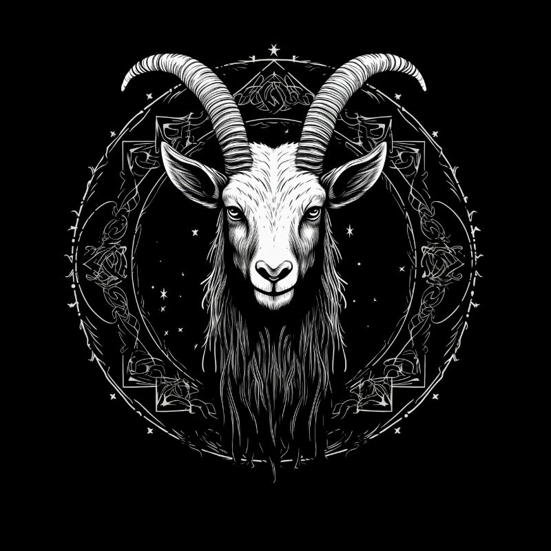 Chèvre Baphomet