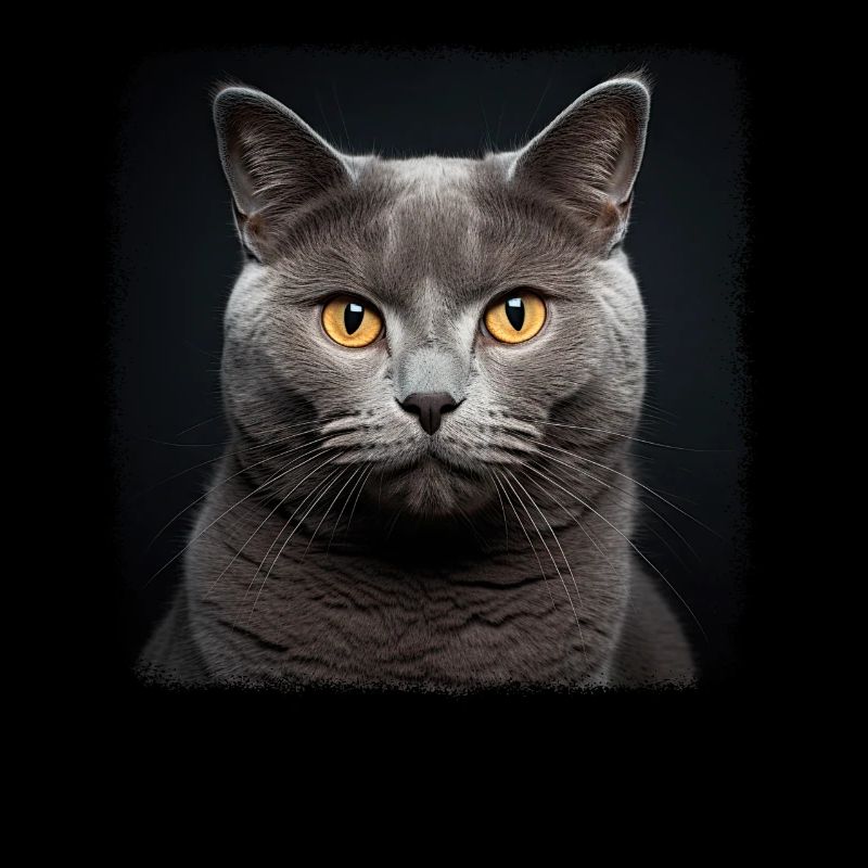 Chartreux Cat Kartäuser Katze