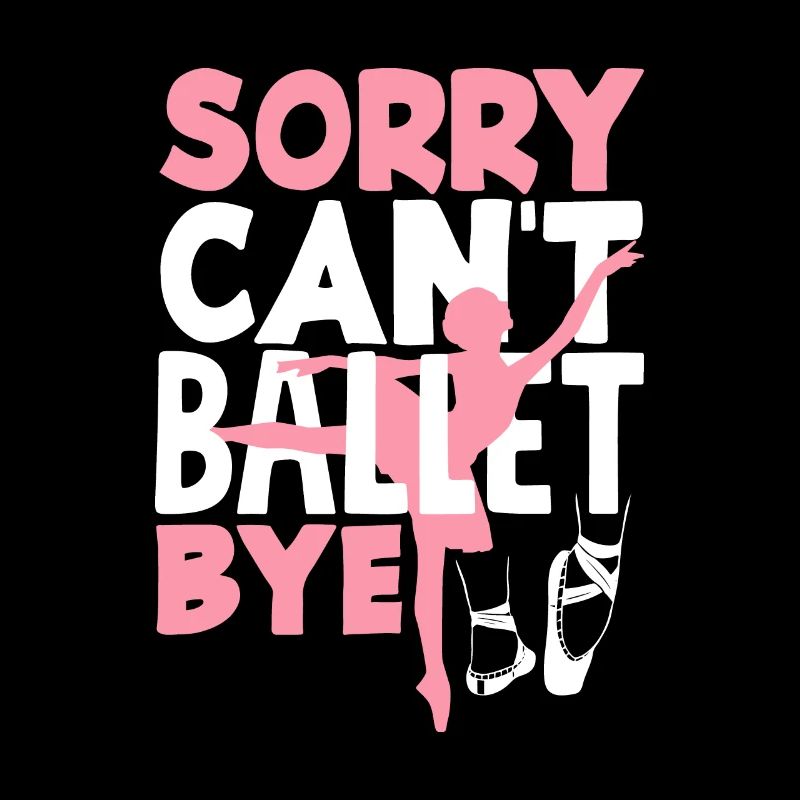 Cadeau de danseuse de ballet ballerine mignonne