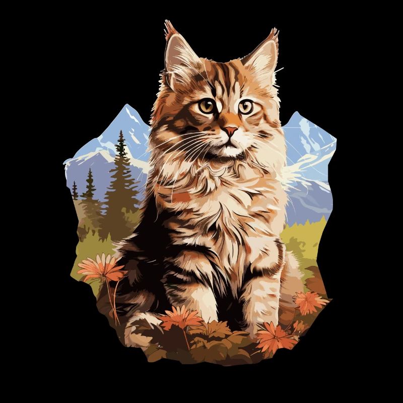 Maine Coon Kätzchen Maine Coon Katze