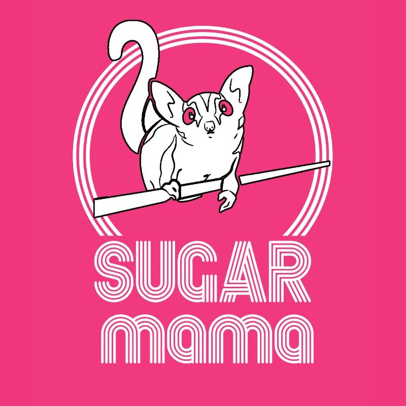 Sugar Mama Drôle de planeur de sucre Sugar Glider Moms