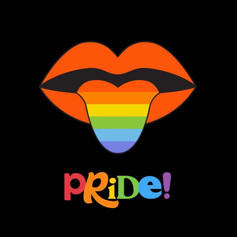 Pride Rainbow Mouth