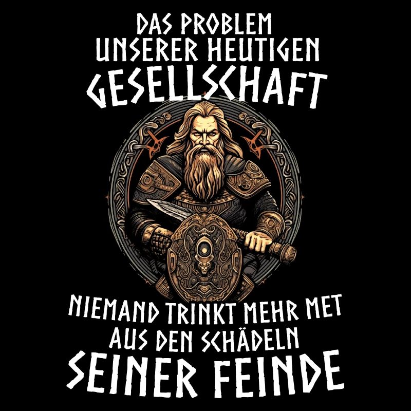 Viking Tshirt Viking Valhalla Valhalla God Odin