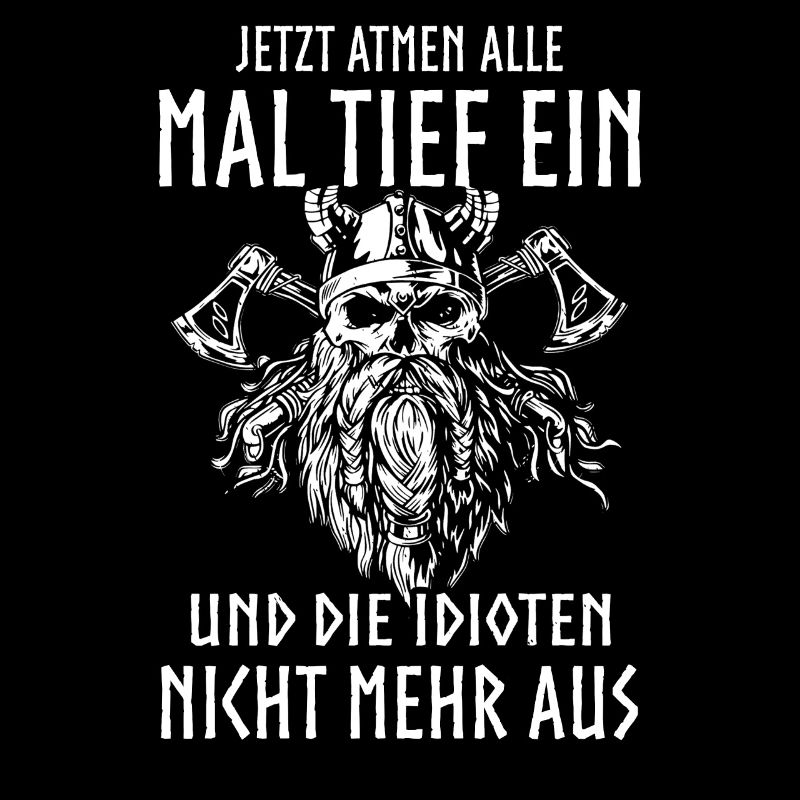 Viking Tshirt Viking Valhalla Valhalla God Odin