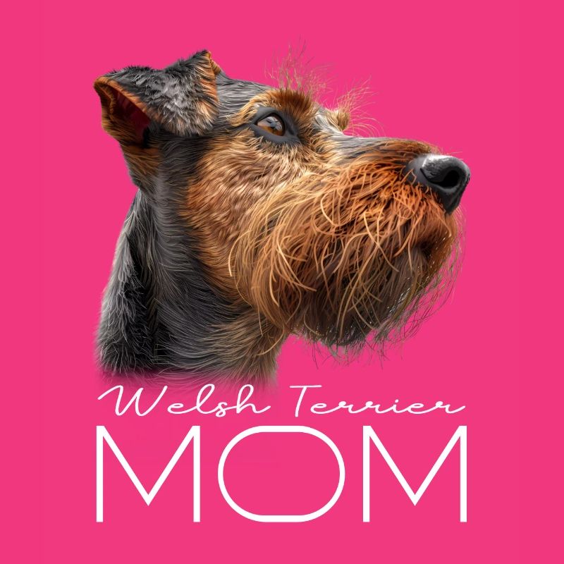 Maman Welsh Terrier