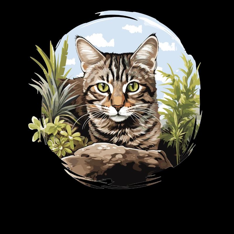 Tabby Kätzchen Tabby Katze