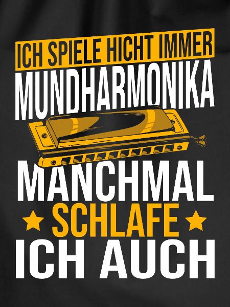 Playing Harmonica Gift