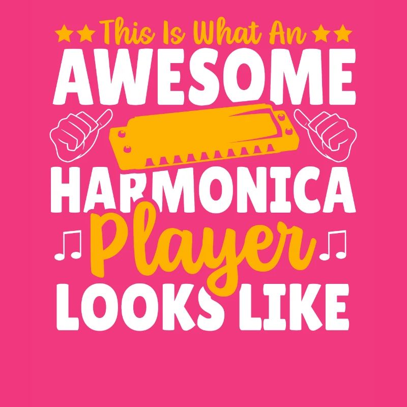 Playing Harmonica Gift
