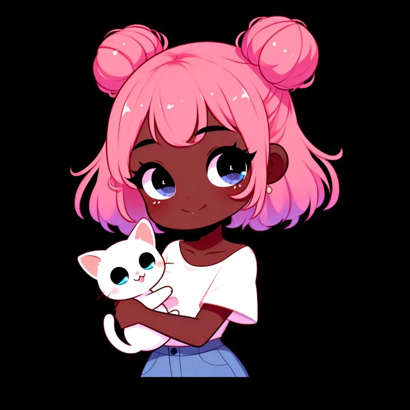Anime Afro-américain Afro Anime Merch Stuff