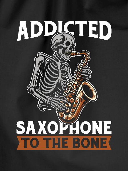 Saxophone Saxophone Skeleton