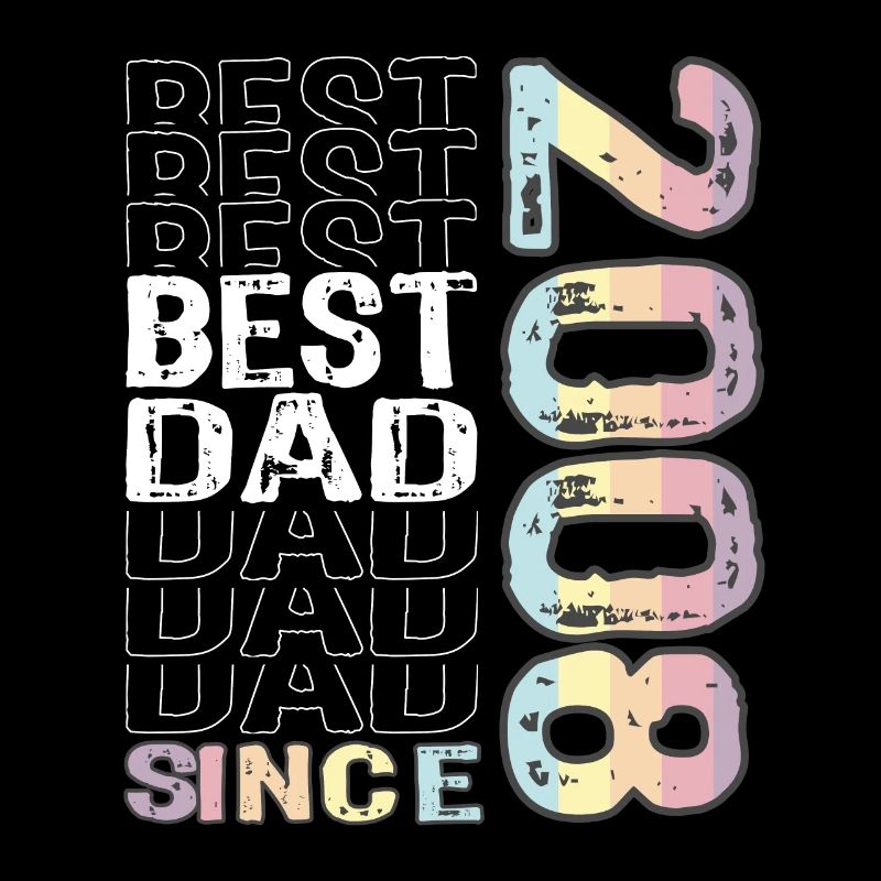 Bester Papa der Welt seit 2008 Vatertag
