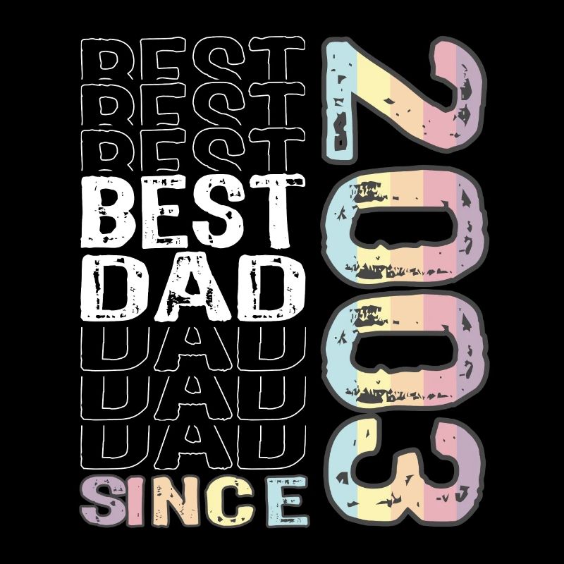Bester Papa der Welt seit 2003 Vatertag