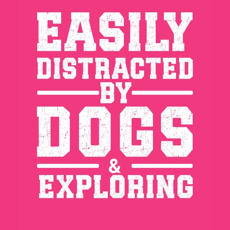 Easily Distracted By Dogs & Exploring