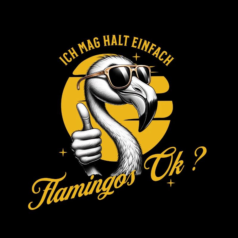 Ich mag halt einfach Flamingos