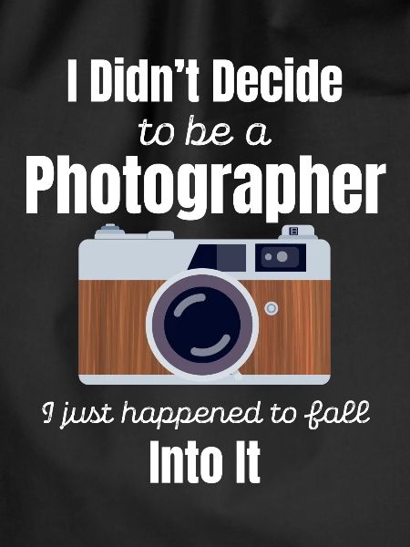 I didn't choose to