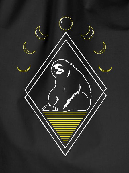Sloth Abstract Moon Phases