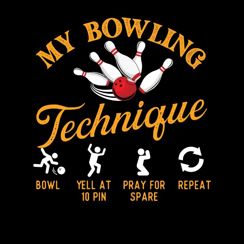 Meine Bowling-Technik - Lustiger Bowling-Bowler