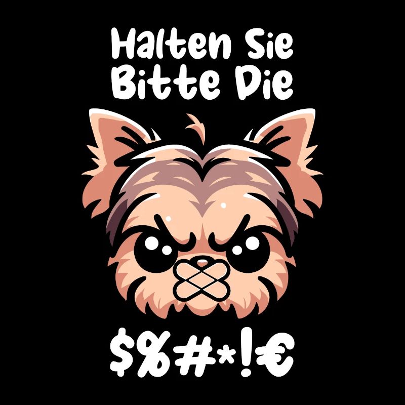 Yorkshire Terriers, please keep your mouth shut
