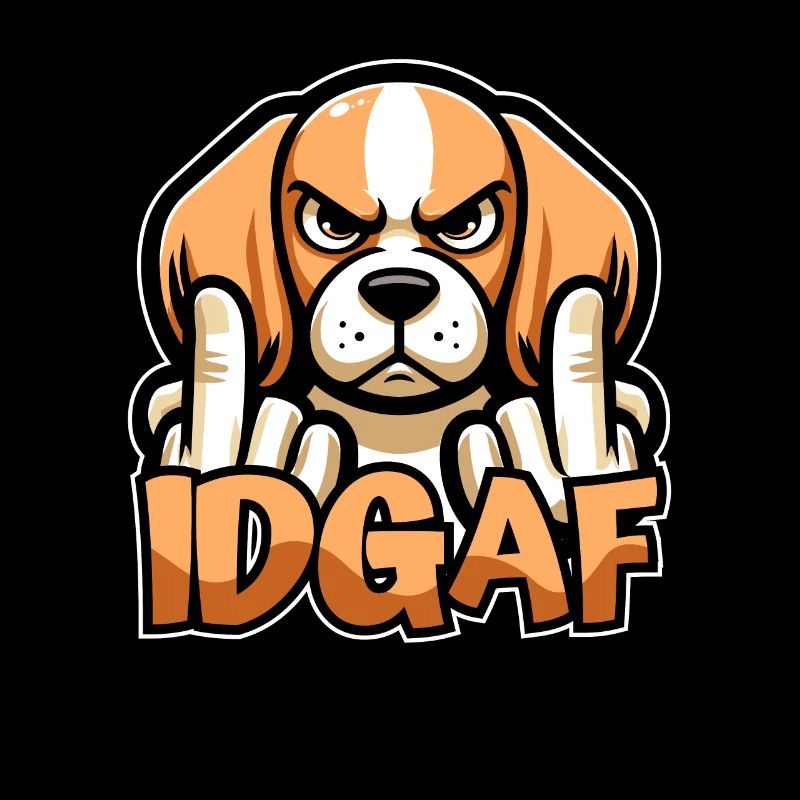 Beagle Es Ist Mir Scheißegal Idgaf