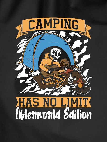 Tent Camping Camping Skeleton