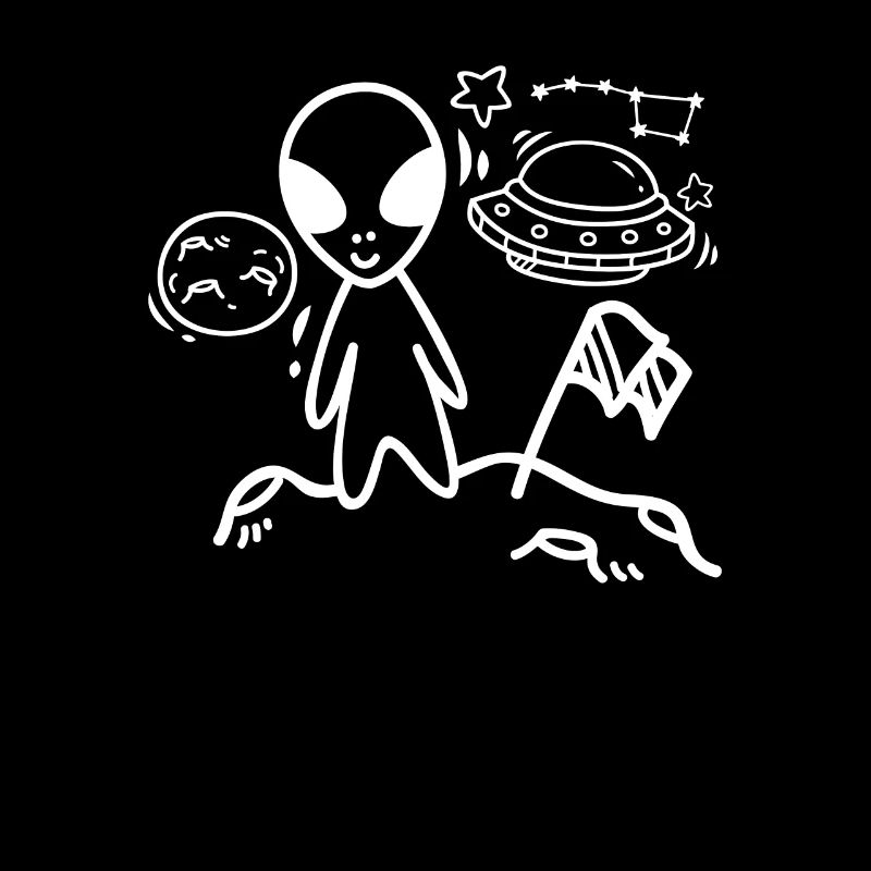 Drôle de cadeau extraterrestre extraterrestre