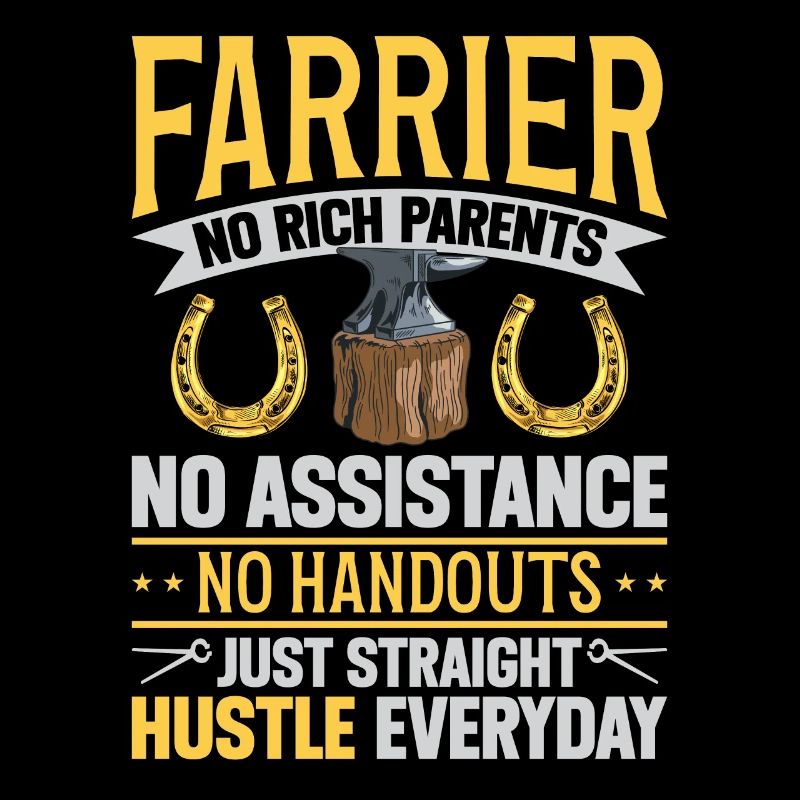 Maréchal-ferrant Fer à cheval Fer à cheval