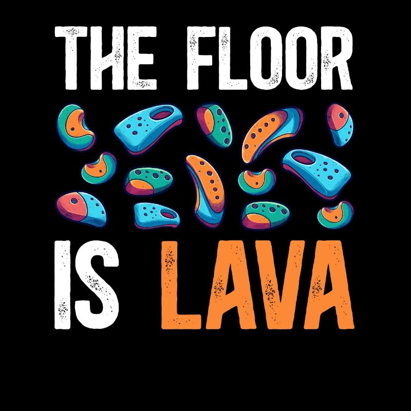 The ground is lava bouldering