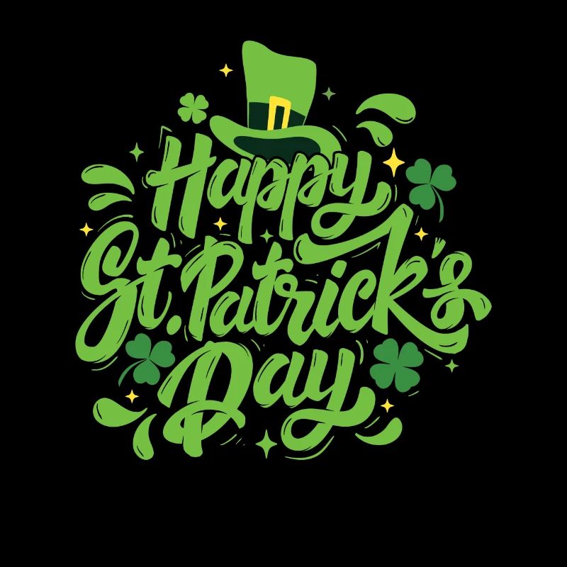 Happy St Patrick's Day - Irish Heritage Shamrock