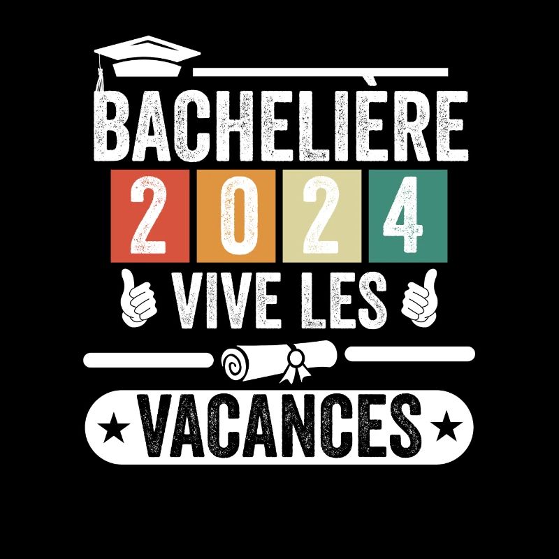 Cadeau Bachelière Bac 2024 vive les vacances