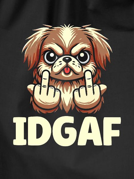 Pekingese Idgaf