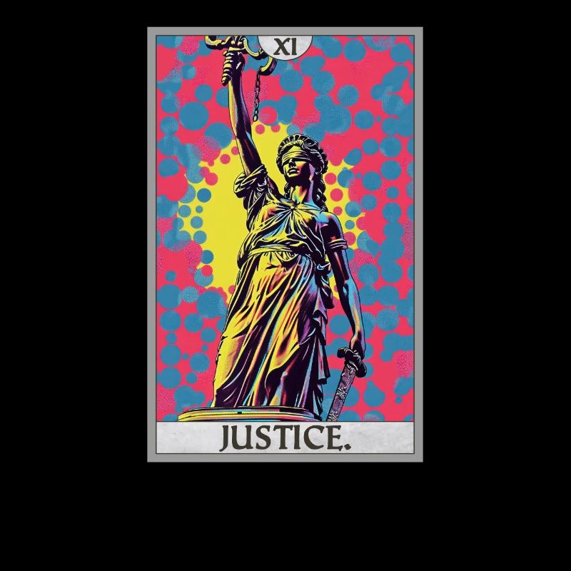 Tarot Cards Tarot Card Justice Justice