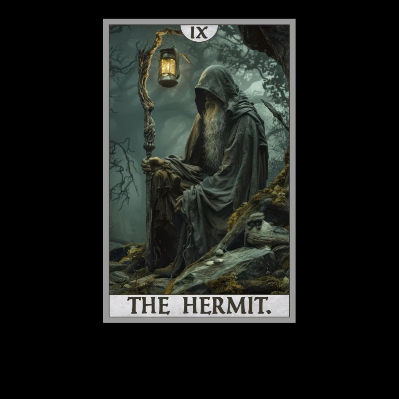 Tarotkarten Tarotkarte The Hermit Der Eremit