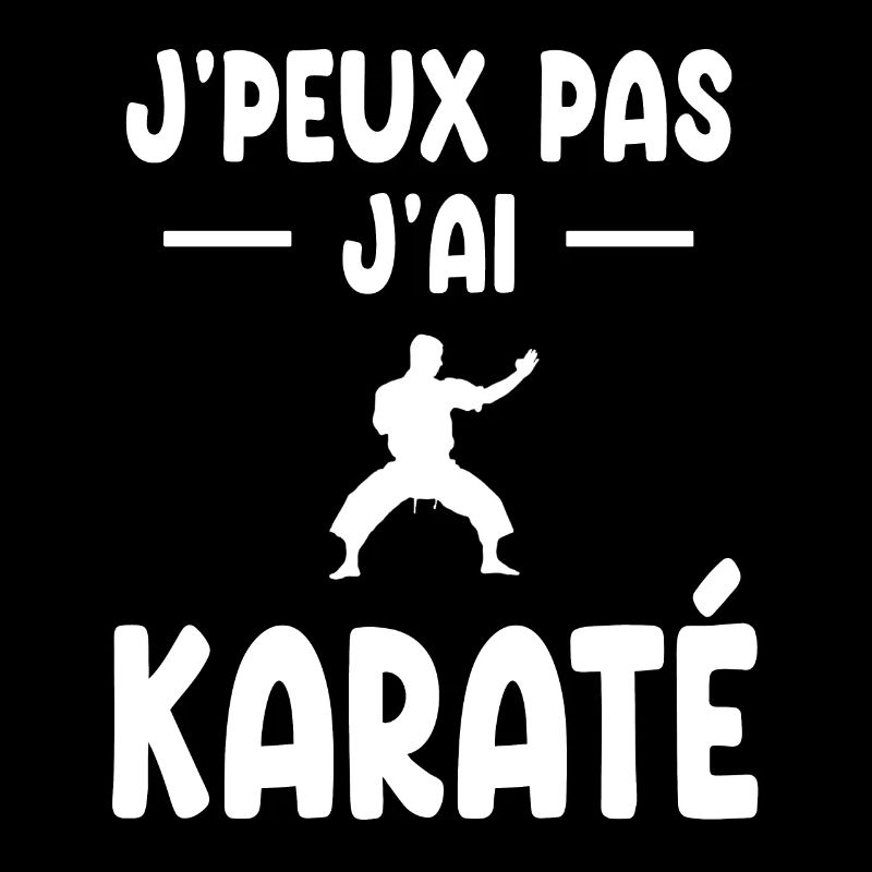 I can't I Karate Geschenk Karateka