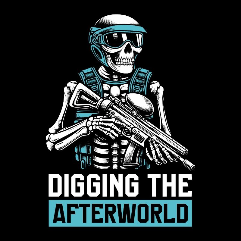 Paintball Skeleton
